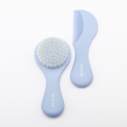 Baby Hairbrush Set Factory - 2 Pcs Soft PP Bristles Comb