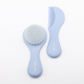 Baby Hairbrush Set Factory - 2 Pcs Soft PP Bristles Comb