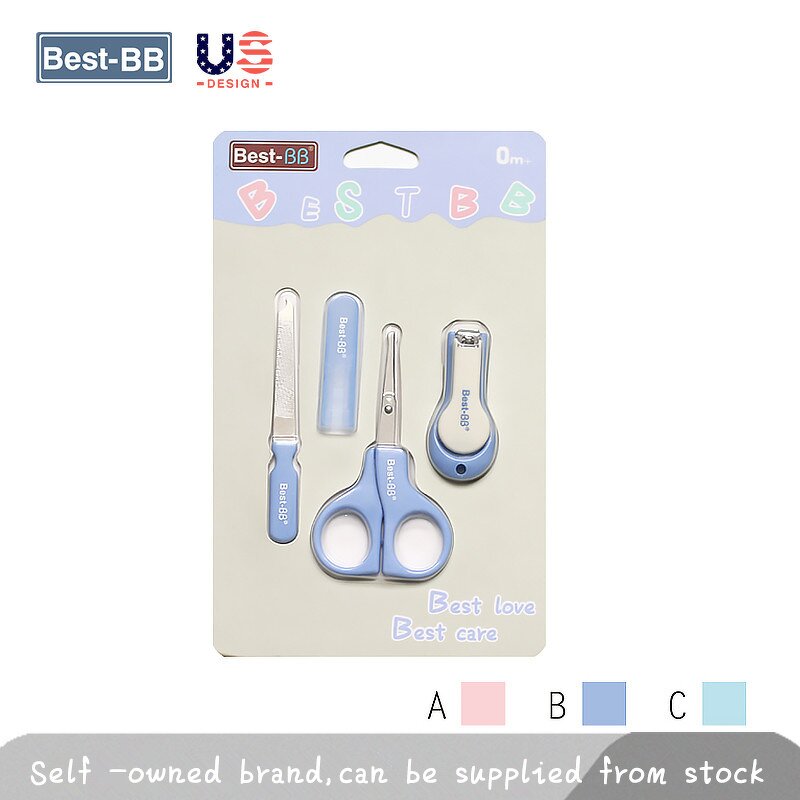 Baby Nail Care Kit Factory - Factory Supply 3 Pcs Clipper Set