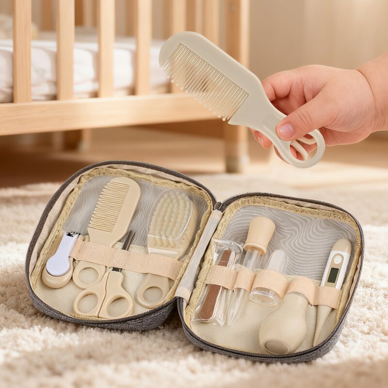 Baby Grooming Kit Factory - 9 in 1 BPA Free Newborn Care