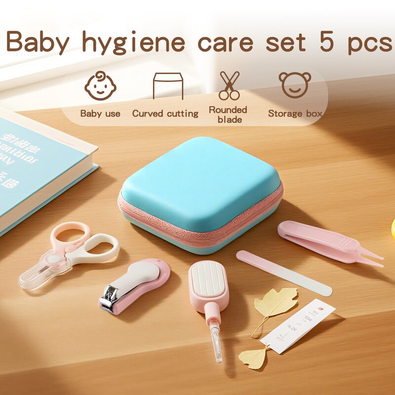 Baby Nail Care Kit Factory - 6 Piece BPA Free Safety Set
