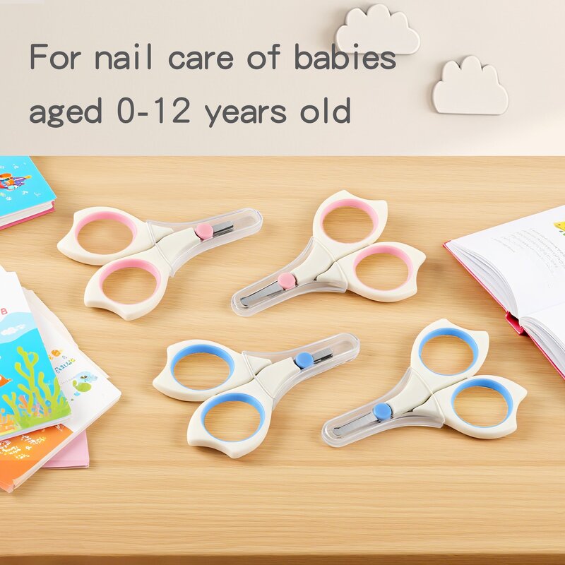 Baby Safety Scissors Factory - BPA Free Rounded Tip Steel