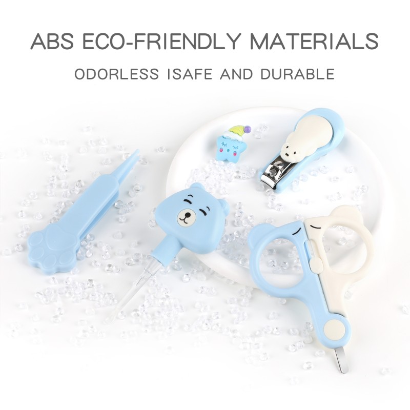 Baby Nail Care Kit Factory - 6 Piece USB LED Ear Pick Set