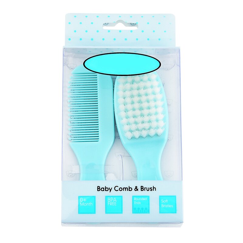 Baby Comb Set Factory - 2 Pcs Plastic ABS Massage Comb