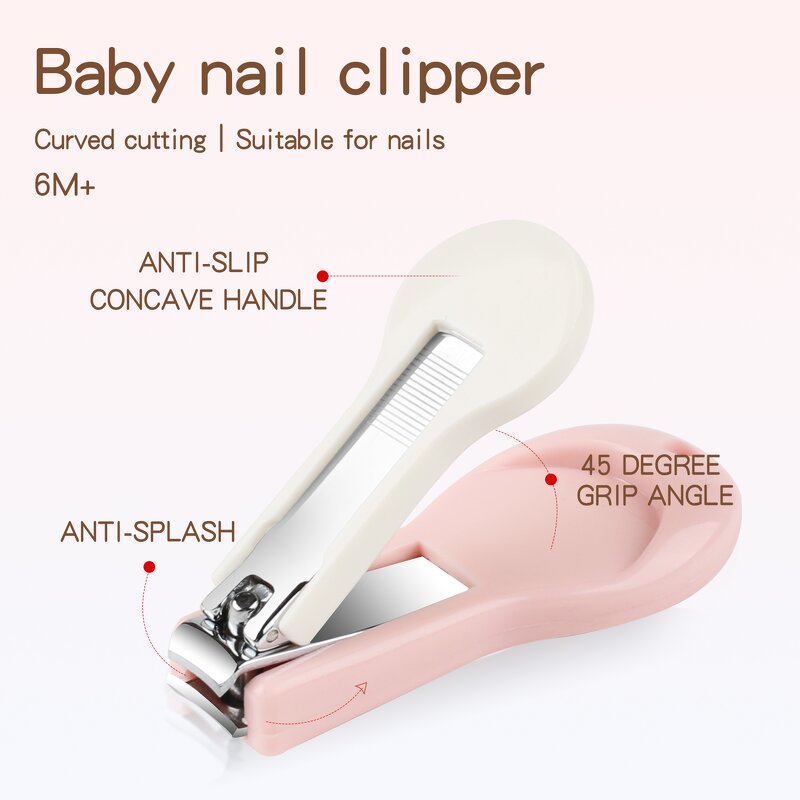 Baby Nail Care Kit Factory - 6 Piece BPA Free Safety Set