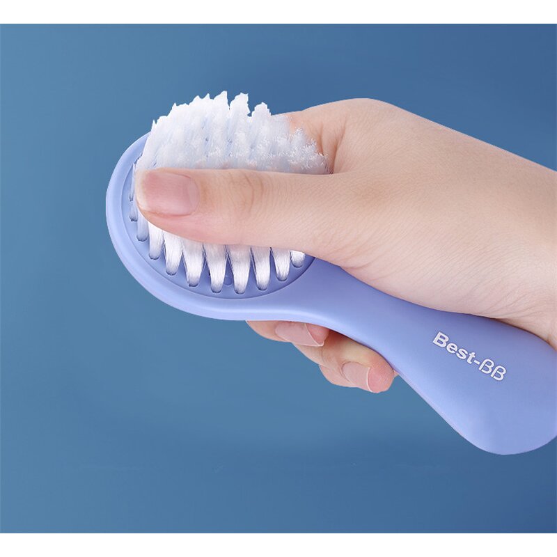Baby Hairbrush Set Factory - 2 Pcs Newborn Soft Bristles