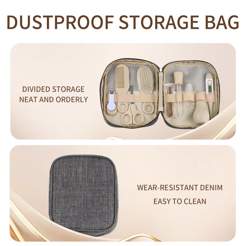 Baby Grooming Kit Factory - 9 in 1 BPA Free Newborn Care