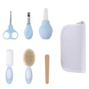 Baby Care Kit Factory - 6 in 1 Newborn Soft Brush Set