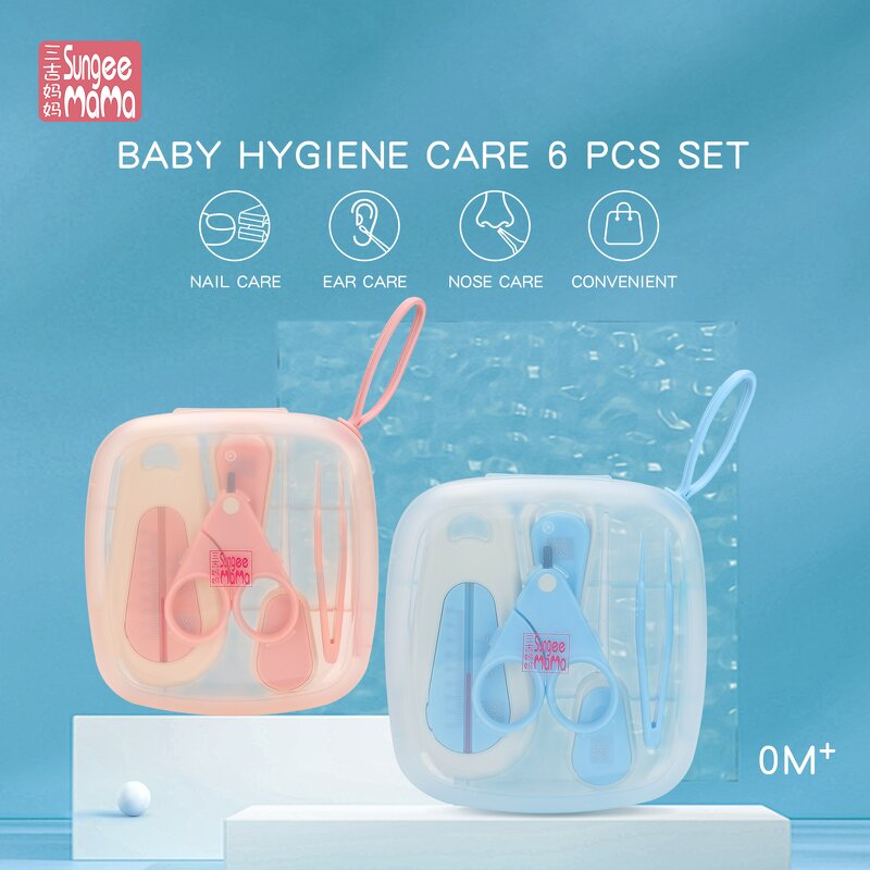 Baby Nail Care Set Factory - 6 Piece Newborn Stainless Steel