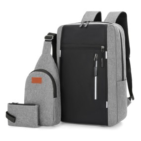 Laptop Backpack Manufacturer - Wholesale 3pcs Set