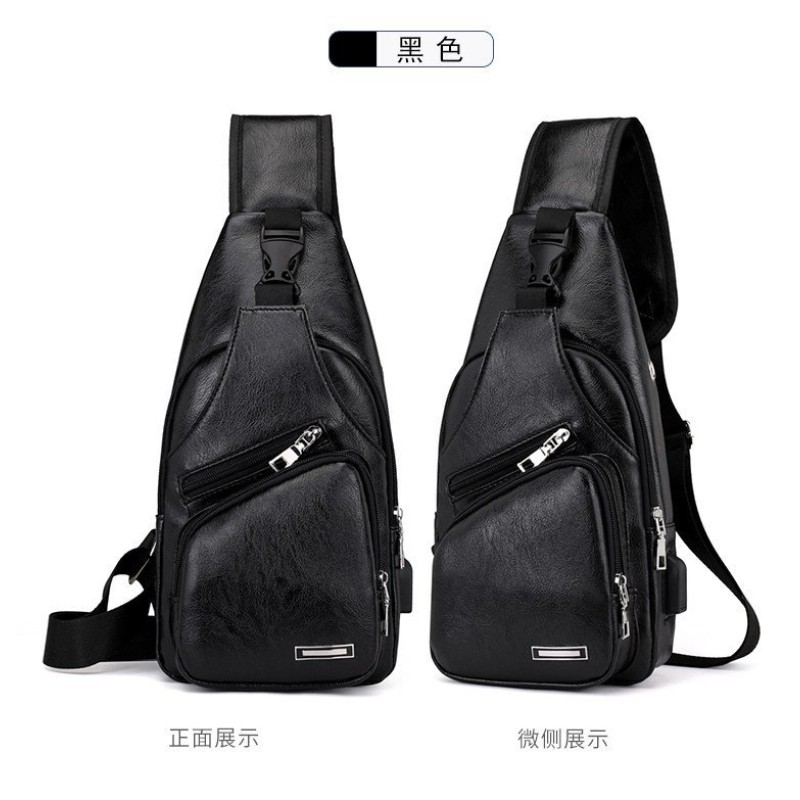 Chest Bag Manufacturer - Waterproof USB Charging