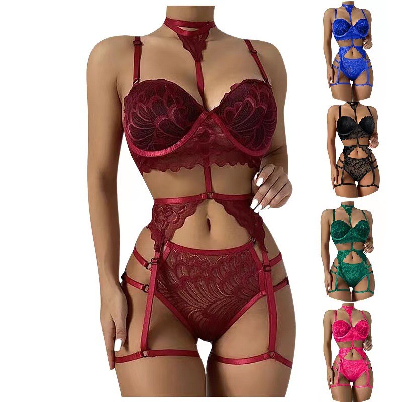 Women Underwear Set Manufacturer - Sexy 3 Piece