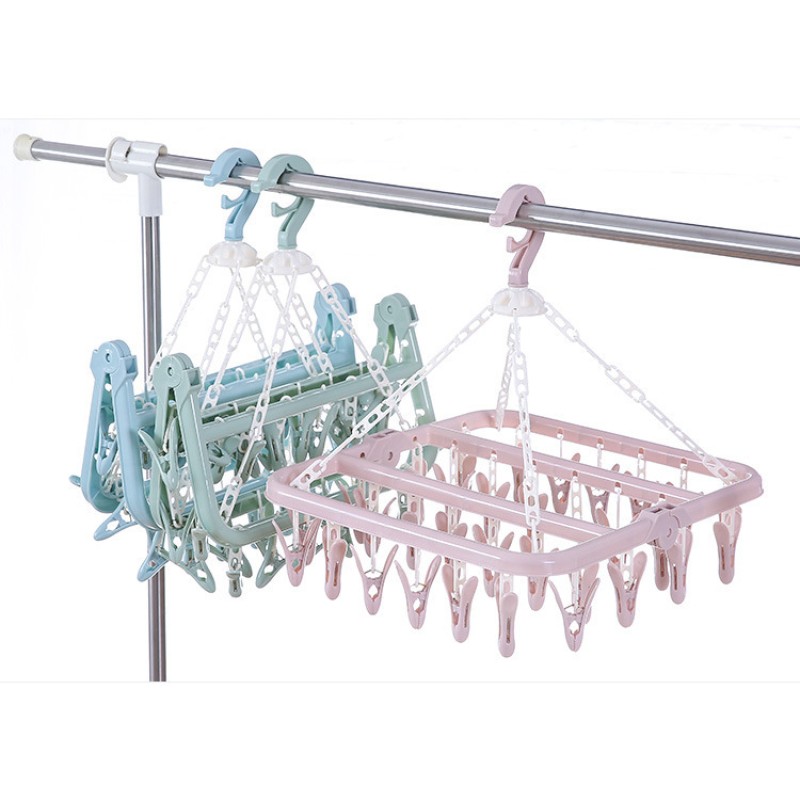 Socks Hanger Manufacturer - Fashion 32 Clips