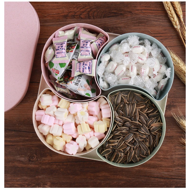 Snack Tray Manufacturer - Round Plastic Food Storage