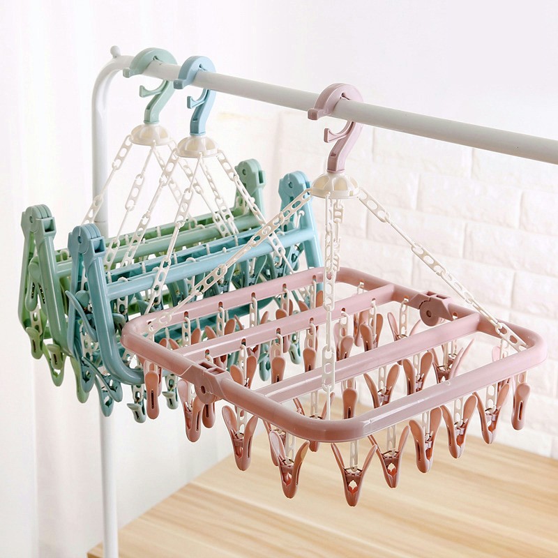 Socks Hanger Manufacturer - Fashion 32 Clips