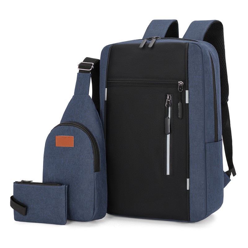 Laptop Backpack Manufacturer - Wholesale 3pcs Set