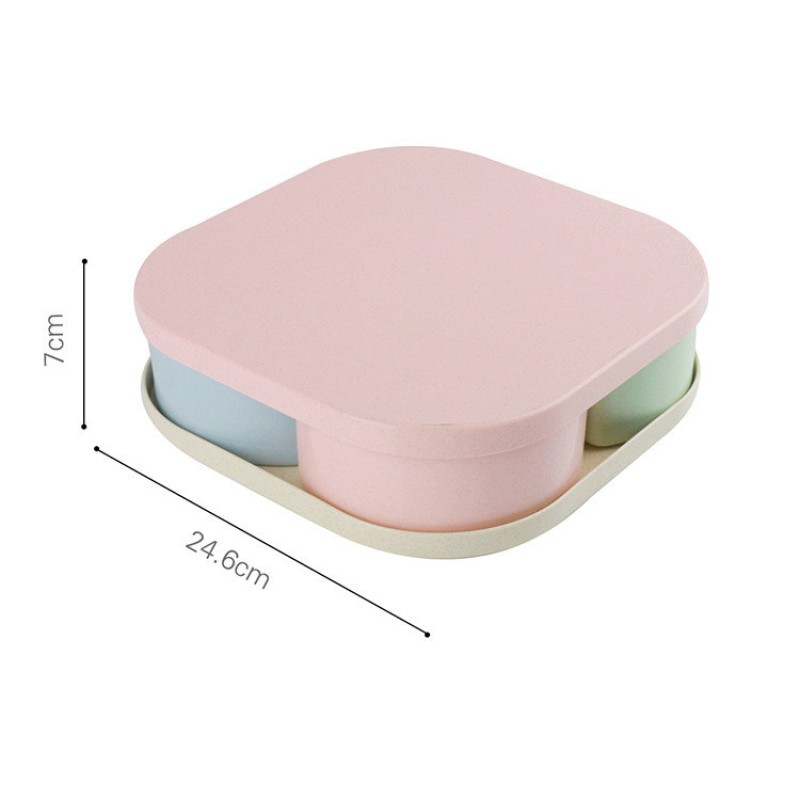 Snack Tray Manufacturer - Round Plastic Food Storage