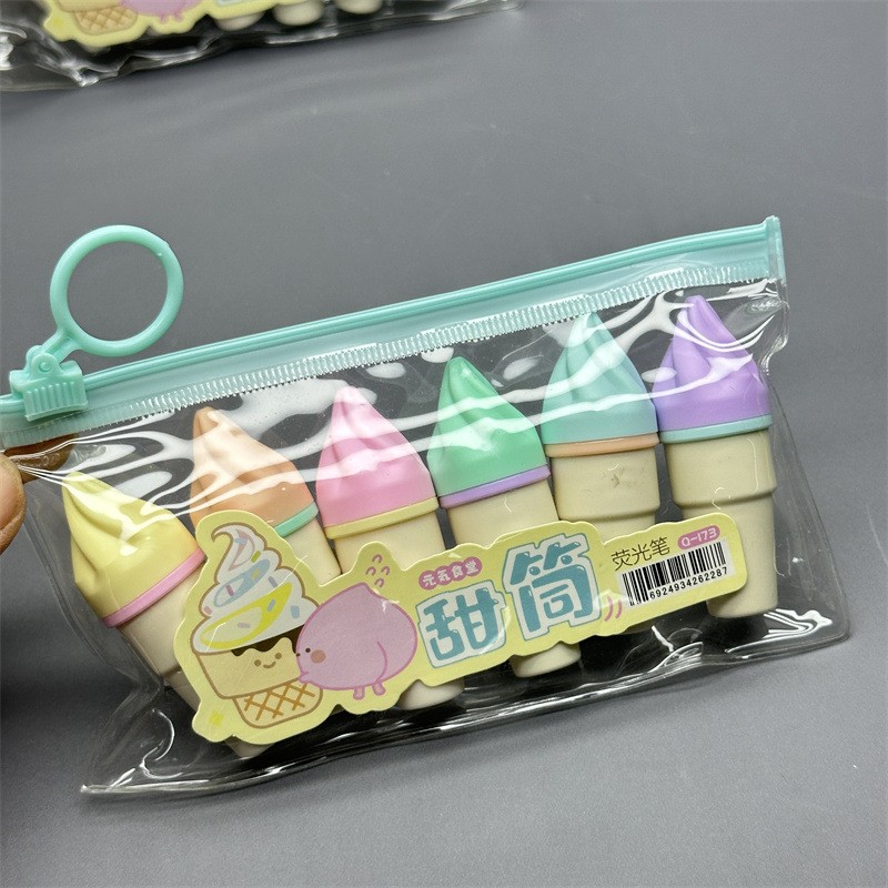 Highlighter Pen Manufacturer - Ice Cream Fluorescent