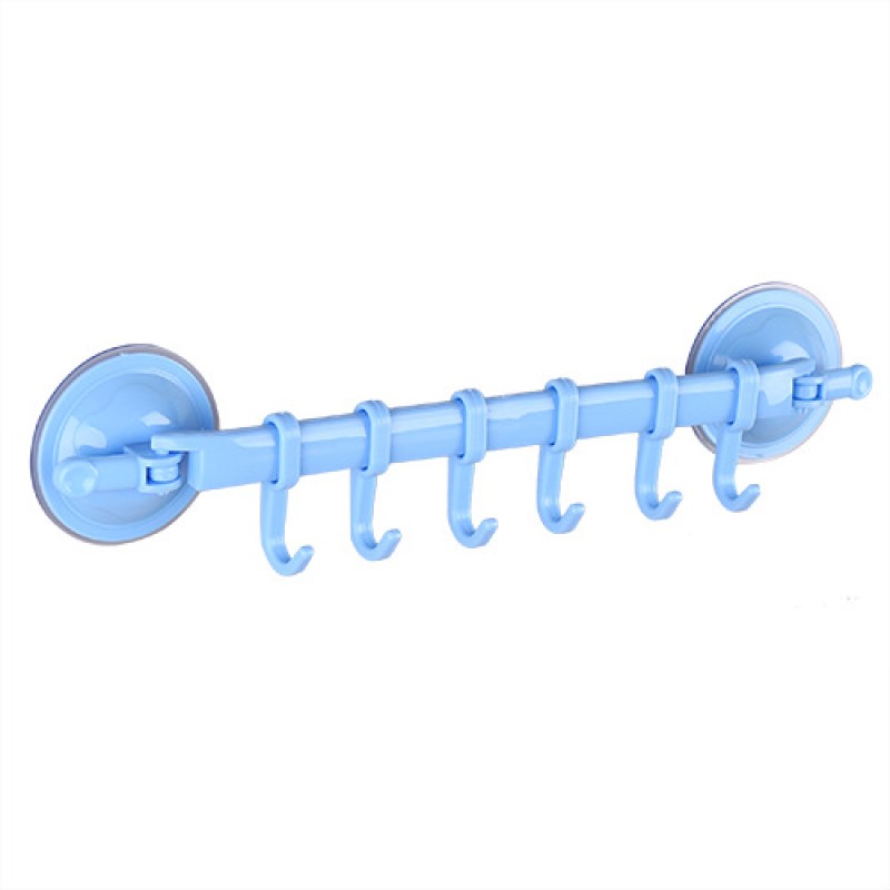 Towel Hanger Manufacturer - Adjustable 6 Hooks Suction