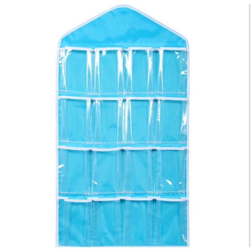 Underwear Storage Bag Manufacturer - 16 Pocket Clear Hanging