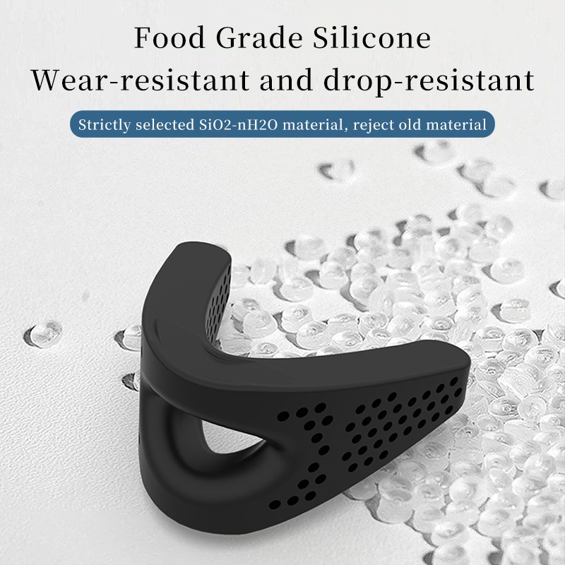 Food Grade Silicone Face Fitness Ball Jawline Muscle Trainer Chew Exercise Ball Facial Toner Exerciser for Sports Entertainment