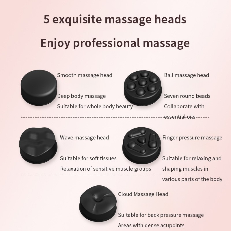 Rechargeable Handheld Body Sculpt Massage Machine Fat Burner Butt Lift Body Sculpting Cellulite Massager for Belly Legs Arms