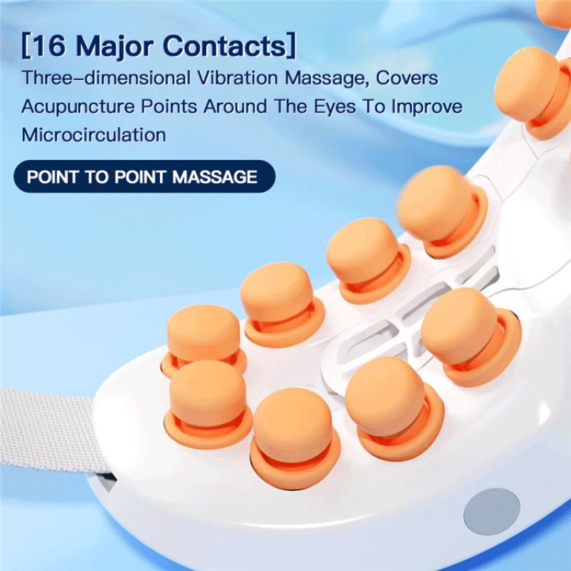 Smart Heat Nano Steam Eye Massager Electric Acupressure and Moisturizing Atomizing Eye Care Device with Hot Compress