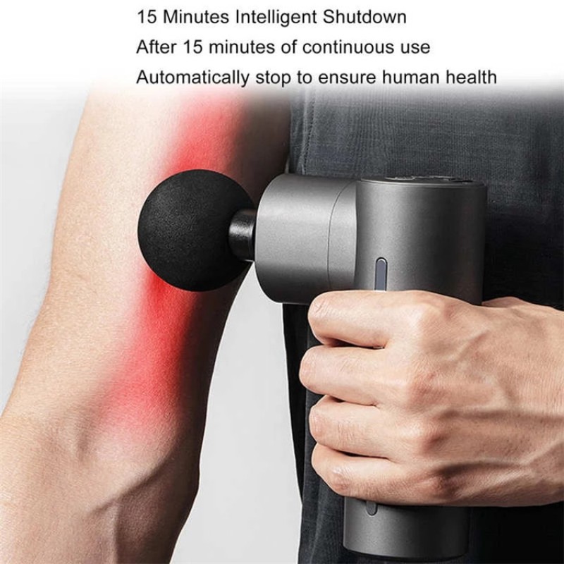 Gym Pocket Electric Deep Tissue Body Pain Relief Muscle Relaxation Fitness Mini Hot Cold Therapy Fascia Massage Gun
