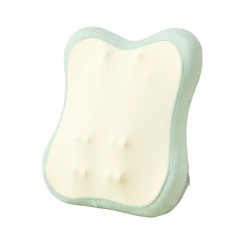 Heating Vibration Neck Shoulder Back Massager Electric Shiatsu Kneading Massage Pillow for Full Body