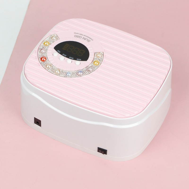 Salon Nail Art Tool 45 LED Nail Gel Polish Curing UV Dryer SUN G50 Electric UV LED Nail Light Lamp Curing With LCD Display