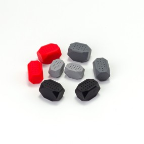 Portable Define Jawline Facial Exercise Chew Tool Face Fitness Jaw Exercise Ball Silicone Jaw Exerciser