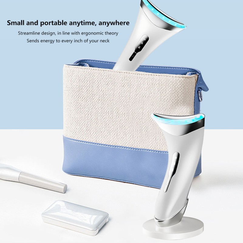 Facial Beauty Tool Skin Treatment Face Neck Lifting Massager Double Chin Wrinkle Removal Photon Treatment Massage Device