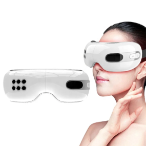 Eye Mask Care Device Rechargeable Relax Vibration Smart Hot Cold Eye Massager for Dry Eyes Dark Circles Migraine