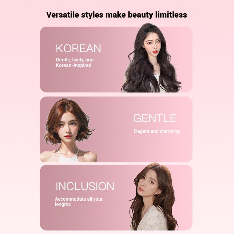 Portable 360 Rotating Curly Hair Stick Professional Curling Iron Machine Electronic Air Ceramic Automatic Hair Curler