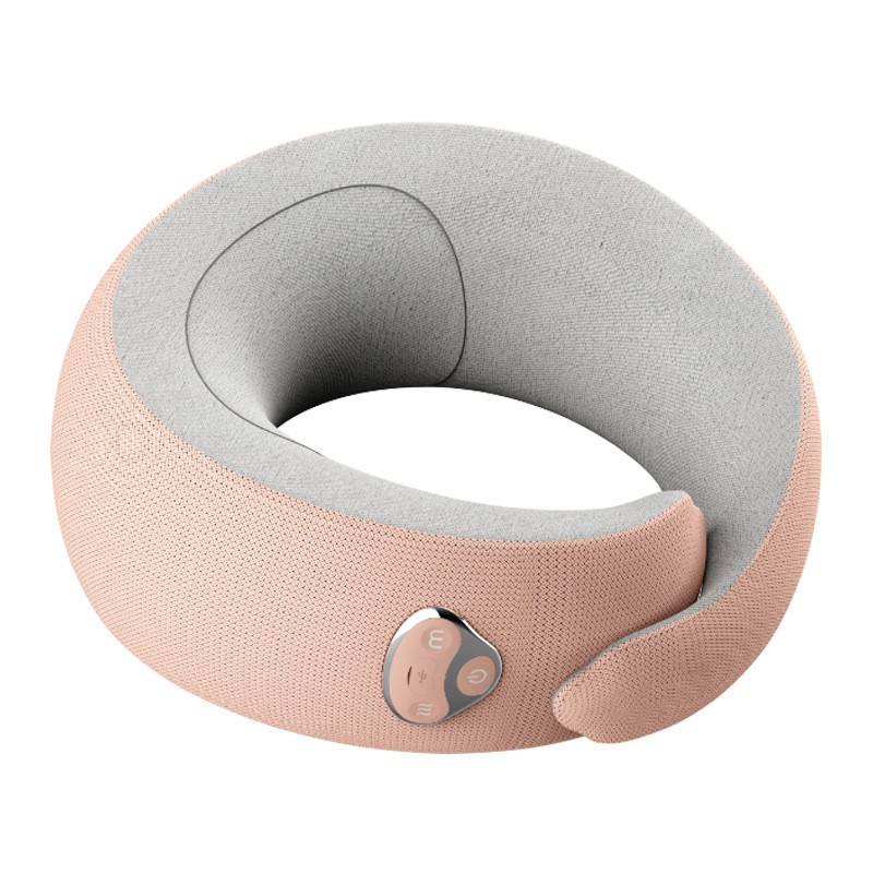 Electric U-shaped Massage Pillow Vibration Portable Neck Massager