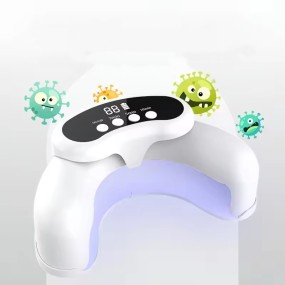 Portable Toenail Fungus Device UV LED 470 905 nm Light Device Foldable Foot Nail Fungus Laser Treatment Device for Damaged