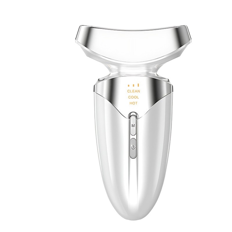 Multifunctional Facial Skin Care Tool LED Neck Beauty Machine Wrinkle Remover Hot Cold Face and Neck Lifting Massager