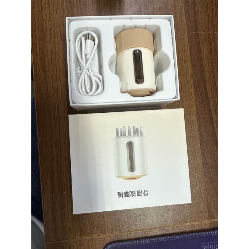 EMS Massager Root Anti Hair Loss Oil Applicator Led Red Light Therapy Comb Electric Head Scalp Massager Brush for Hair Growth