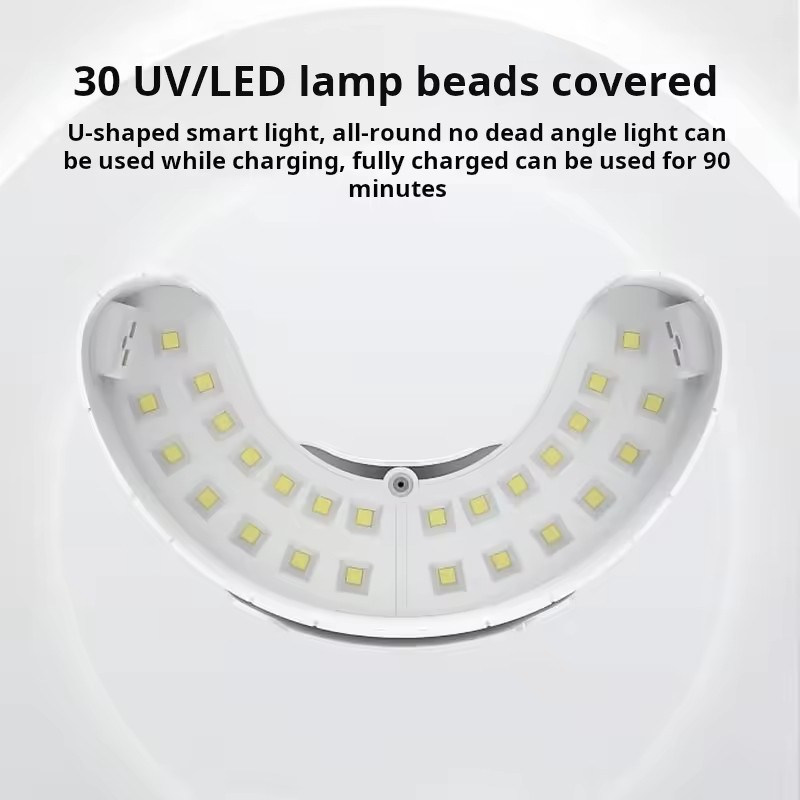 Portable Toenail Fungus Device UV LED 470 905 nm Light Device Foldable Foot Nail Fungus Laser Treatment Device for Damaged