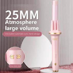 Portable 360 Rotating Curly Hair Stick Professional Curling Iron Machine Electronic Air Ceramic Automatic Hair Curler