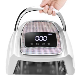 Professional Wireless Gel Polish Curing 120W UV LED Nail Lamp Fast Gel Nail Dryer