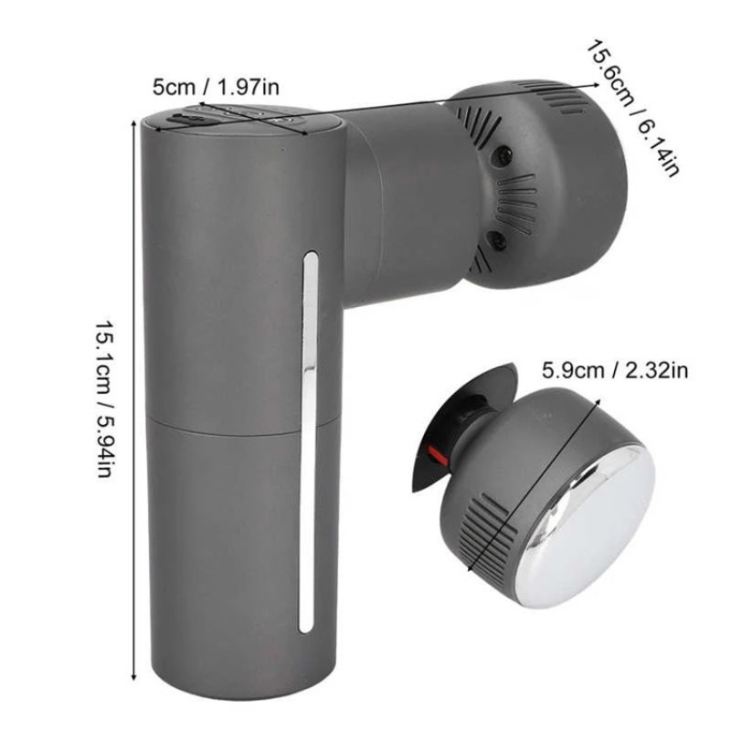 Deep Tissue Percussion Message Electric Massager Muscle Massage Gun with Heat and Cool for Athletes Muscle Recovery Therapy