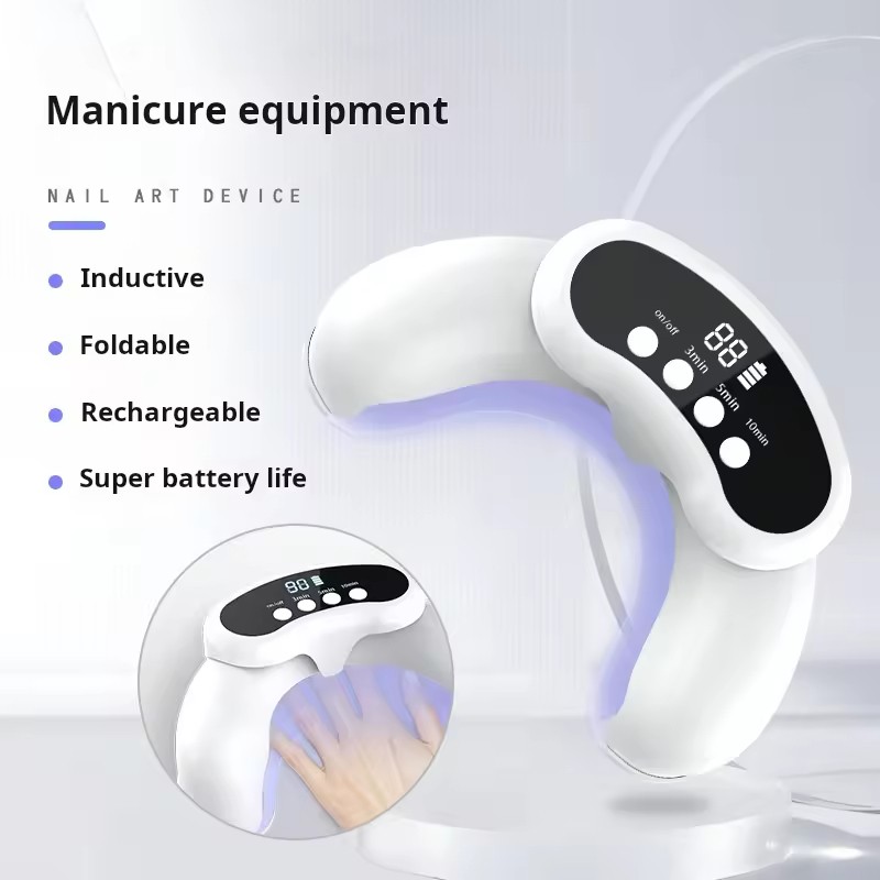 Portable Toenail Fungus Device UV LED 470 905 nm Light Device Foldable Foot Nail Fungus Laser Treatment Device for Damaged