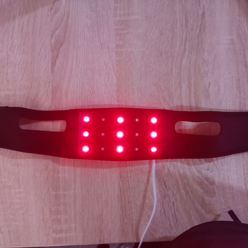 Led Infrared Light Therapy  Belt  Double Chin Face Slimming Near Red Light Therapy Chin