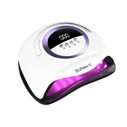 Home Salon High Power 300W 4 Timers Gel Nail Polish Dryer UV LED Nail Lamp with 72 Beads LCD Display