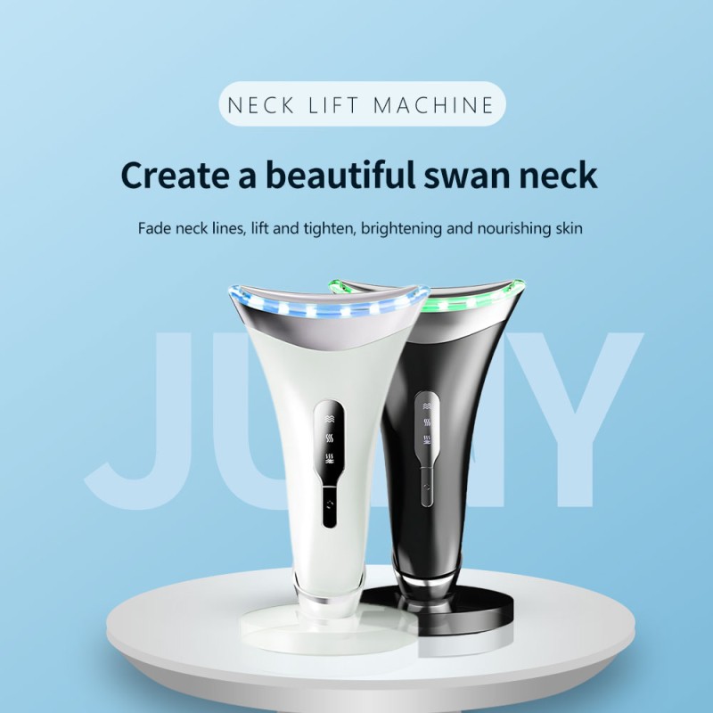 Facial Beauty Tool Skin Treatment Face Neck Lifting Massager Double Chin Wrinkle Removal Photon Treatment Massage Device