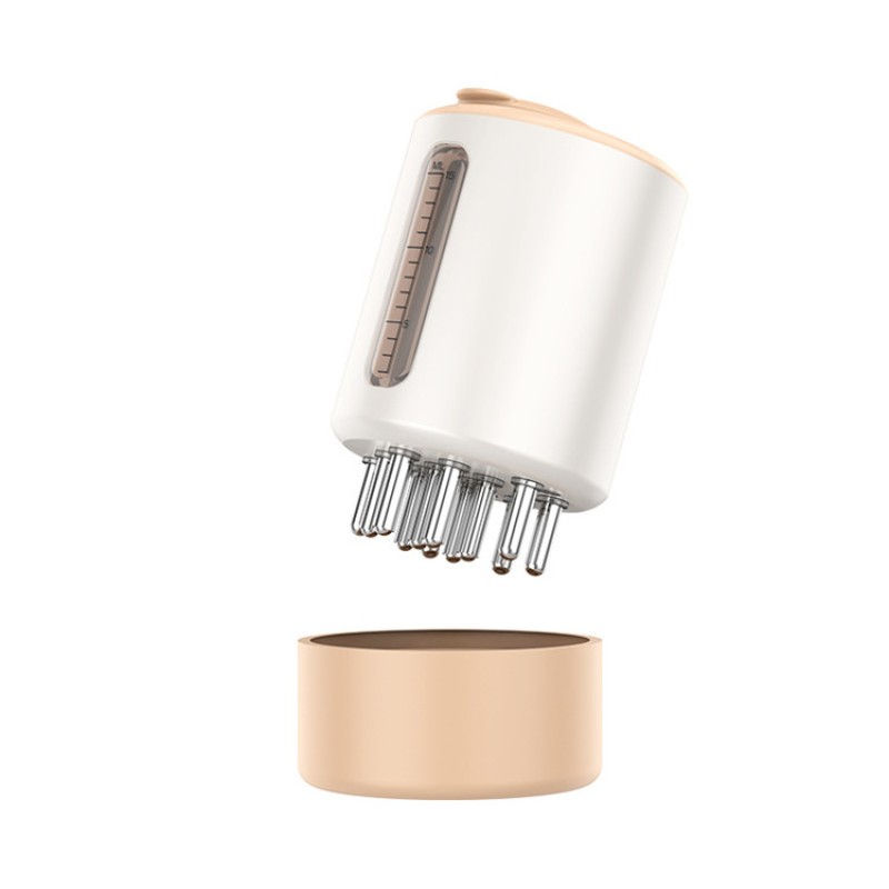 EMS Massager Root Anti Hair Loss Oil Applicator Led Red Light Therapy Comb Electric Head Scalp Massager Brush for Hair Growth