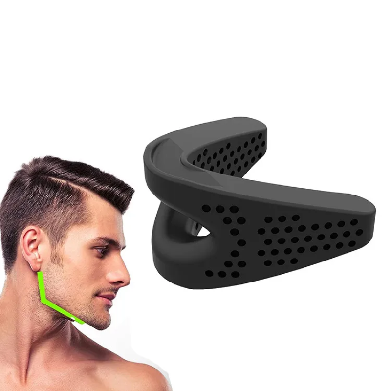 Food Grade Silicone Face Fitness Ball Jawline Muscle Trainer Chew Exercise Ball Facial Toner Exerciser for Sports Entertainment