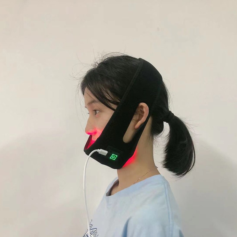 Led Infrared Light Therapy  Belt  Double Chin Face Slimming Near Red Light Therapy Chin