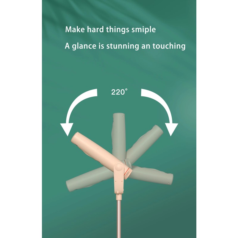 Hands Free Stand up Adjustable Vertical Hot Cold Wind Leafless 20000RPM Hair Blow Dryer Professional Salon Standing Hair Dryer